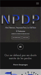 Mobile Screenshot of npdp-avocats.ch